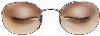closed eyes